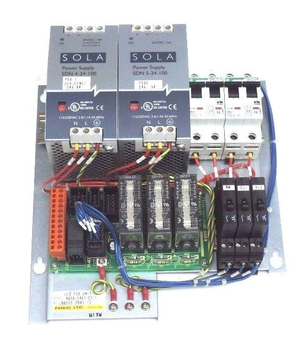 FANUC A05B-2401-C311 DUAL POWER SUPPLY PSU UNIT N0255-2001-10 A05B2401C311