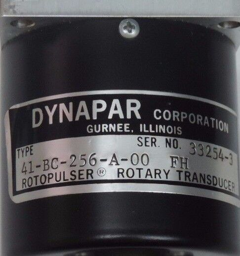 DYNAPAR 41-BC-256-A-00 RH ROTARY TRANSDUCER ROTOPULSER 41BC256A00