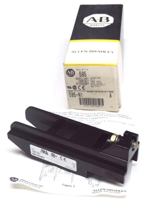 NIB ALLEN BRADLEY 595-N1 AUXILIARY CONTACT 595N1, SER. A
