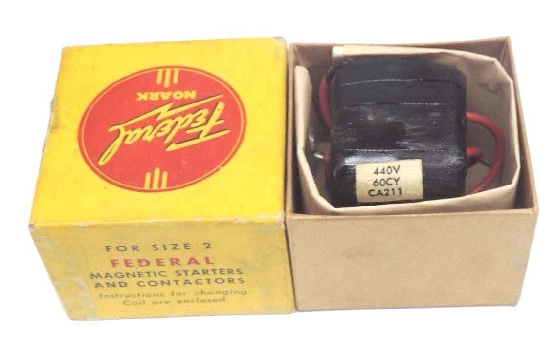 NIB FEDERAL NOARK CA211 COIL 440V, 60CY