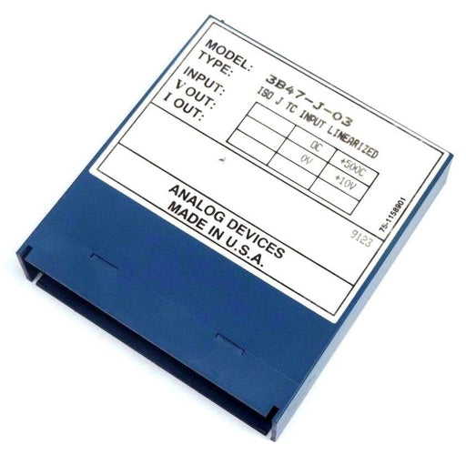 ANALOG DEVICES 3B47-J-03 ISOLATED LINEARIZED TC INPUT MODULE 3B47J03