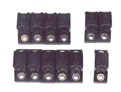 LOT OF 12 ALLEN BRADLEY HEATER ELEMENTS, N20, N27, N26, N35