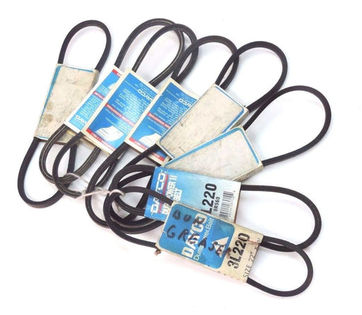 LOT OF 8 NEW DAYCO 3L220, 3L270, 3L240, 3L260 DURAPOWER II V-BELTS