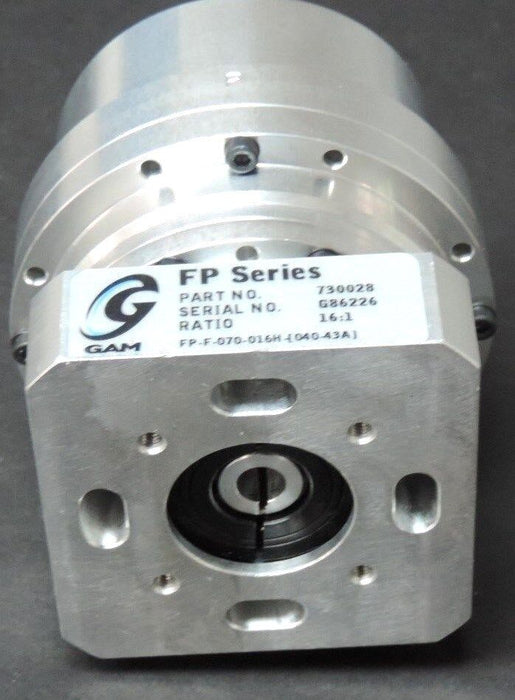 NEW GAM GEAR 730028 GEARHEAD 16:1 RATIO