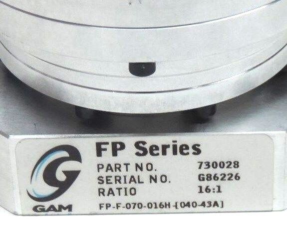 NEW GAM GEAR 730028 GEARHEAD 16:1 RATIO