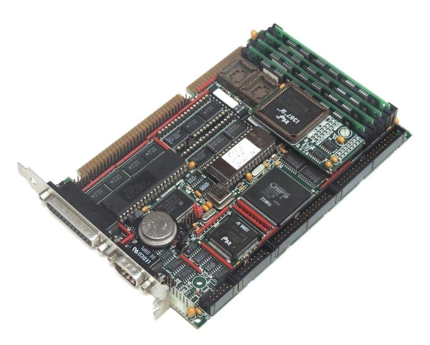 TEKNOR TEK701-2 CPU BOARD TEK-701-2, TEK701, TEK7012, INTEL I387 SX CHIP