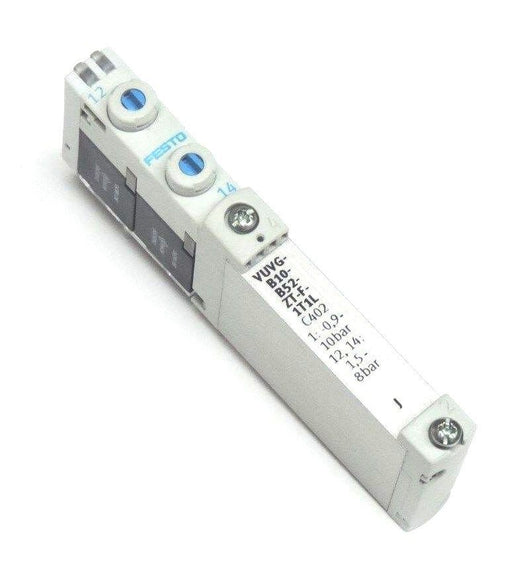 FESTO VUVG-B10-B52-ZT-F-1T1L SOLENOID VALVE C402, 1:0.9-10BAR, 12,14:1,5-8BAR