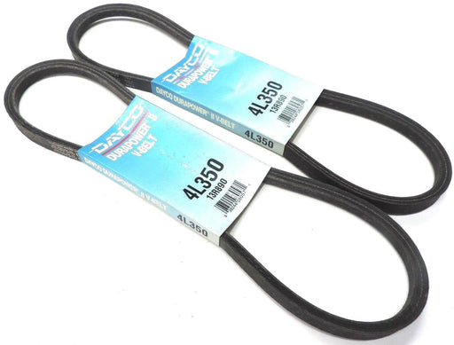 LOT OF 2 NEW DAYCO 4L350 DURAPOWER II V-BELTS