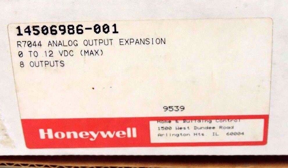 NIB HONEYWELL 14506986-001 ASSY C. ANALOG EXPANSION BOARD 9537, R7044