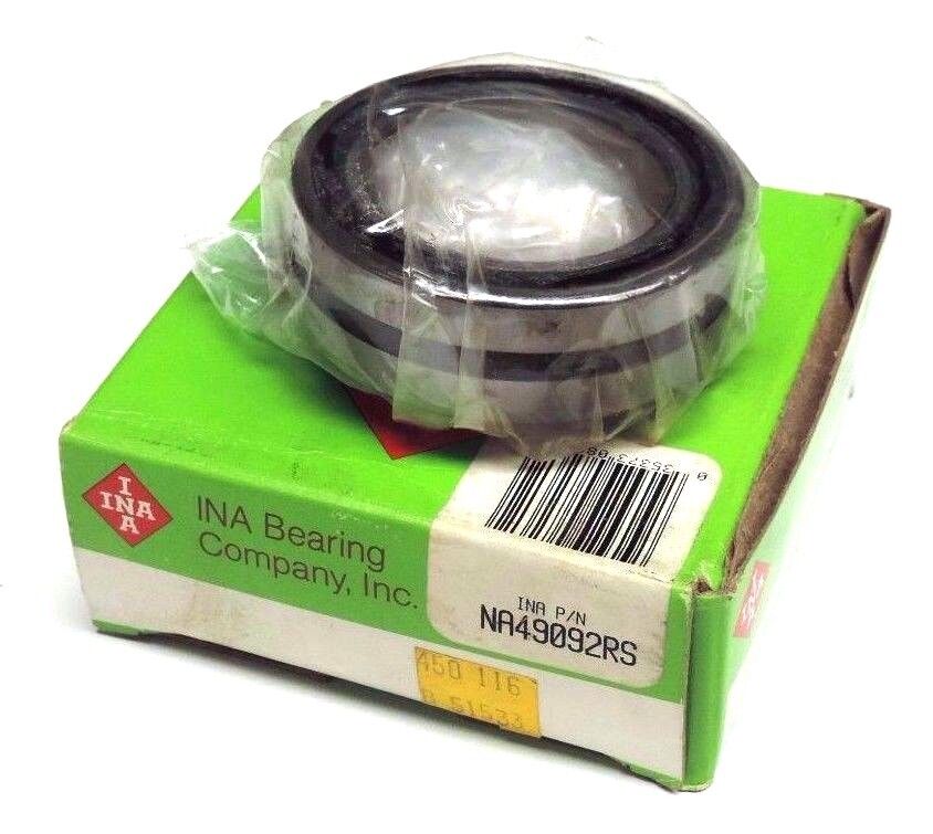 NIB INA NA49092RS HEAVY NEEDLE BEARING NA-4909-2RS