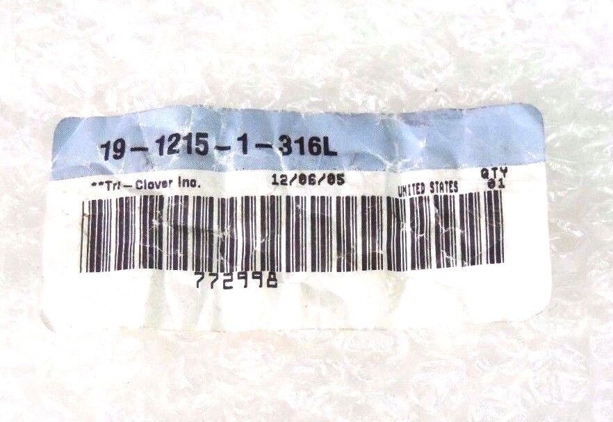 NEW TRI-CLOVER 19-1215-1-316L VALVE STEM 1912151316L