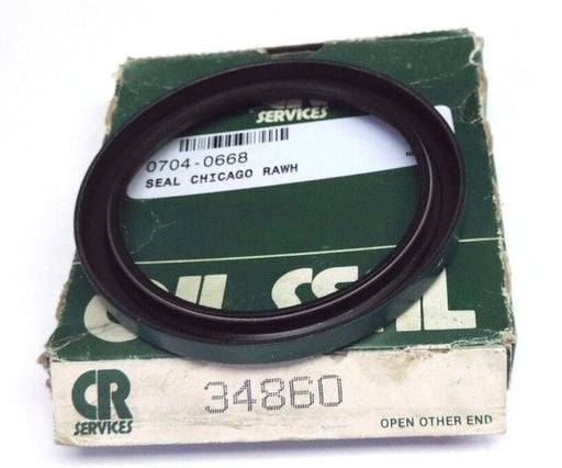 NIB CHICAGO RAWHIDE 34860 OIL SEAL 3.5X4.376X0.375IN