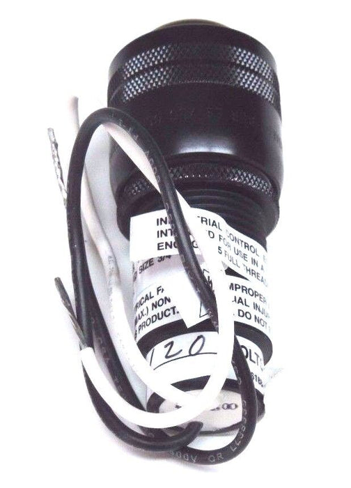 NIB ADALET XLSA EXPLOSION PROOF PILOT LIGHT 6W, 120V, 6S6 LAMP