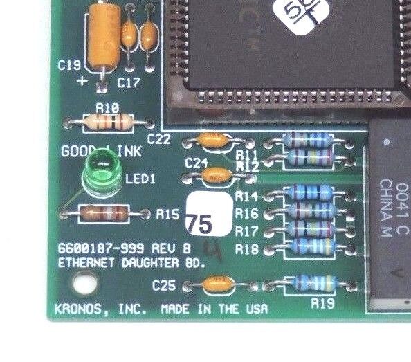 NIB KRONOS 8600947-001 ETHERNET BOARD KIT 6600187-999 REV. B, 8600947001