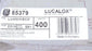 LOT OF 2 NEW GE LUCALOX 85379 HIGH PRESSURE SODIUM LAMPS 400WATT LU400/ECO