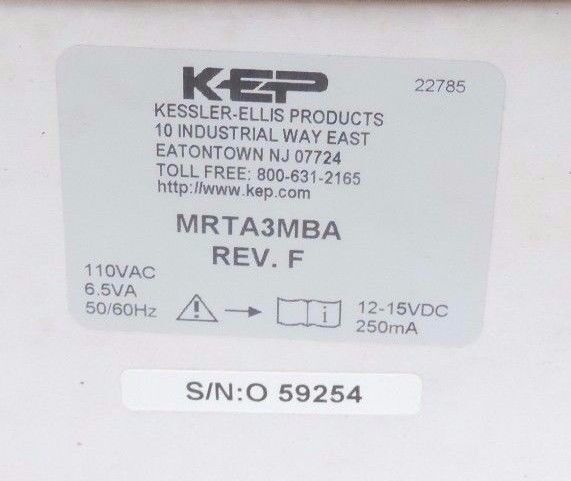 NIB KEP KESSLER ELLIS PRODUCTS MRTA3MBA COUNTER/RATEMETER REV F, 110VAC, 50/60HZ