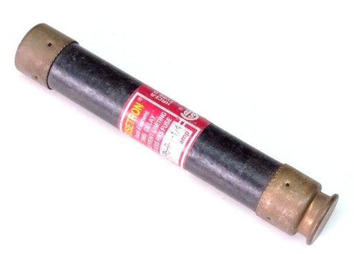 LOT OF 4 BUSSMANN FUSETRON FRS-R-1-1/4 FUSES 1.25AMP 600V CLASS RK5 TIME DELAY