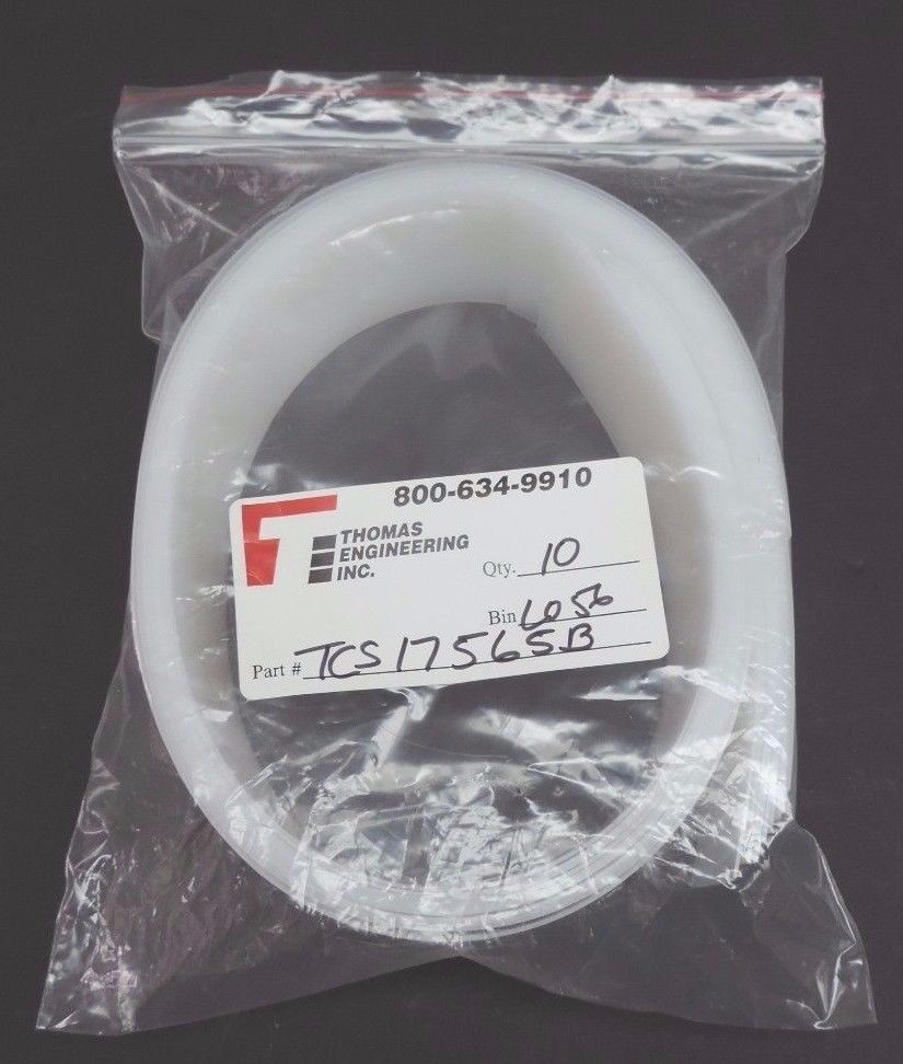 LOT OF 10 NEW THOMAS ENGINEERING TCS17565B PLENUM INLET SEAL 1-7/8" W 32" LENGTH