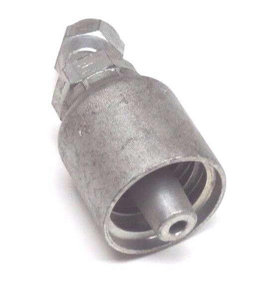 LOT OF 7 NEW PARKER 17743-4-6 SWIVEL ADAPTERS 45 DEG 1/4" X 1" I.D. 1774346
