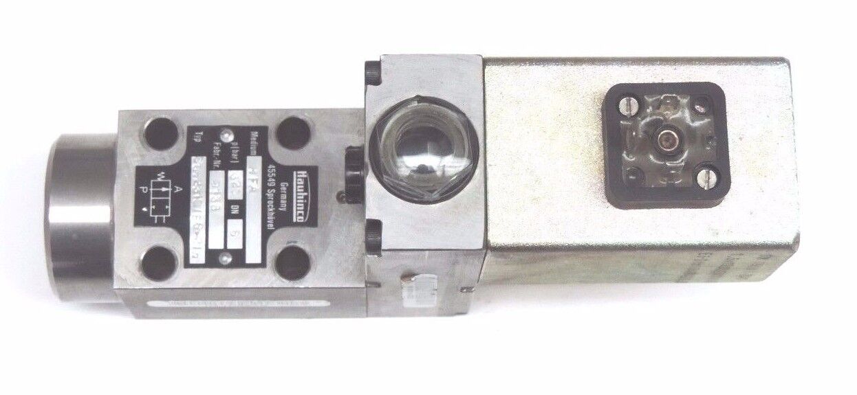 REPAIRED HAUHINCO TYP: S6N2310/E6-2IN SOLENOID VALVE MEDIUM HFA, FAB. NR. 9138