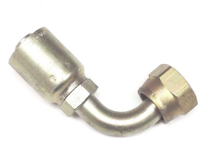 LOT OF 4 NEW PARKER 13943-12-10 SWIVEL 90 ELBOW ADAPTERS 3/4" 139431210