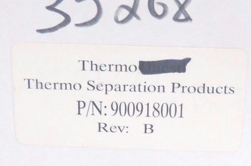 NIB THERMO SEPERATION PRODUCTS 900918001 DEUTERIUM LAMP REV B
