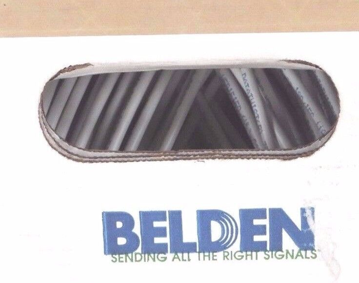BELDEN 1701A 877 4 PAIR DATATWIST COMMUNICATIONS 350 PLENUM CABLE 4/24 1000FT.