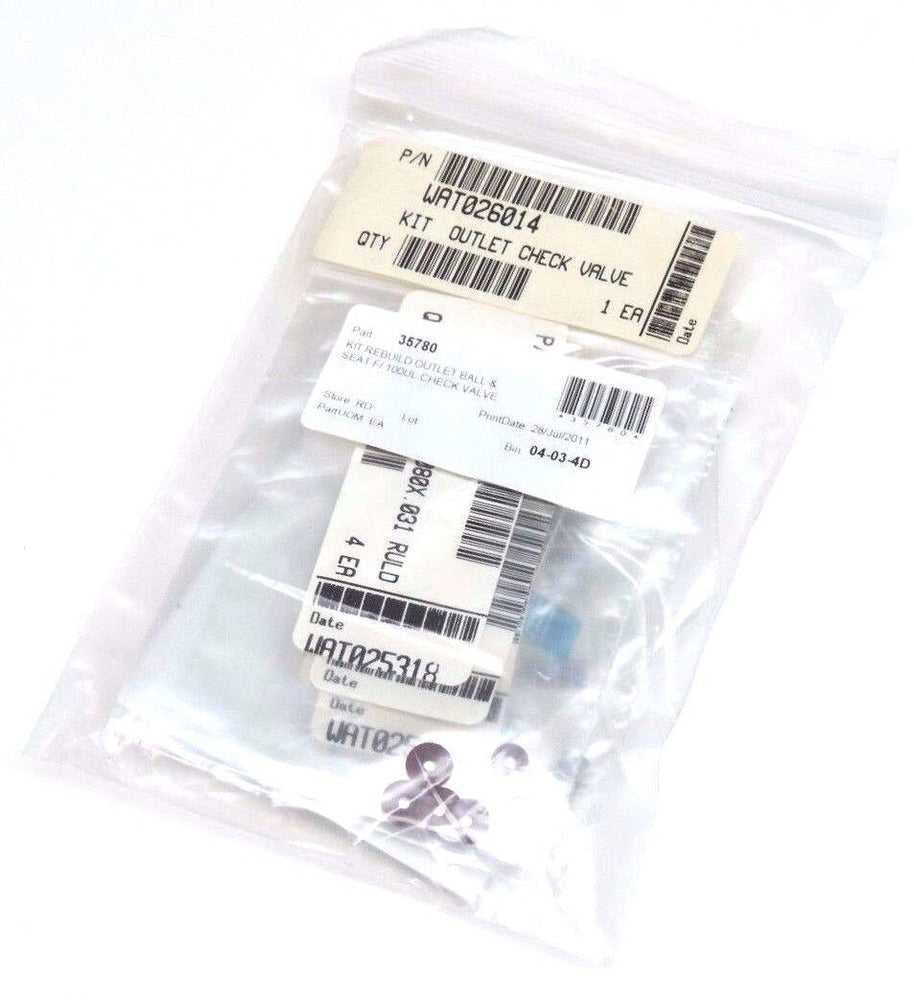 NIB WATERS WAT026014 OUTLET CHECK VALVE KIT 26014