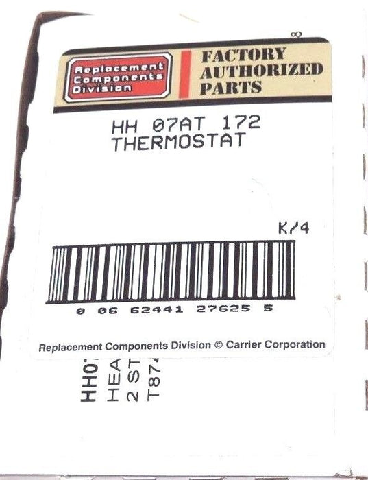 NIB UNITED TECHNOLOGIES HH 07AT 172 THERMOSTAT HH07AT172 MULTI STAGE 24V 2HT/2CL