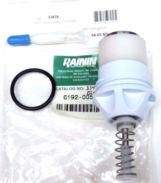 NEW RAININ 6192-005 PISTON ASSEMBLY F/P10ML, 6192005