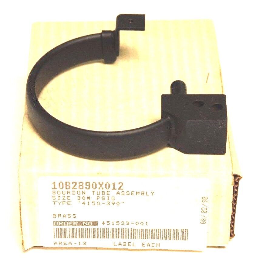NIB FISHER CONTROLS 10B2890X012 BOURDON TUBE ASSEMBLY TYPE 4150-390, 451533-001