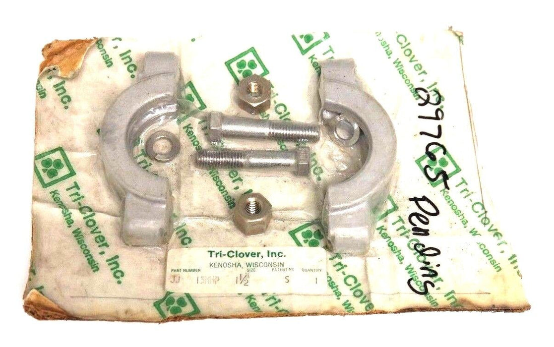 NEW TRI-CLOVER INC. JJ 13MHP CLAMP SET 1-1/2'' SIZE, 13MHP