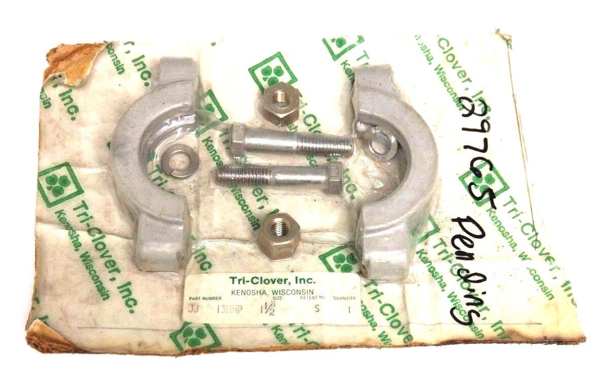 NEW TRI-CLOVER INC. JJ 13MHP CLAMP SET 1-1/2'' SIZE, 13MHP