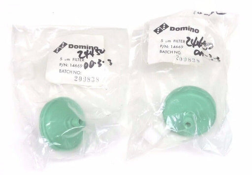 LOT OF 2 NEW DOMINO P/N: 14669 FILTERS 5 uM