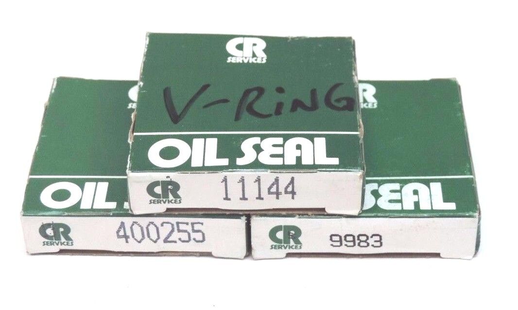 LOT OF 3 NIB CHICAGO RAWHIDE OIL SEALS 9983 , 11144 , 400255