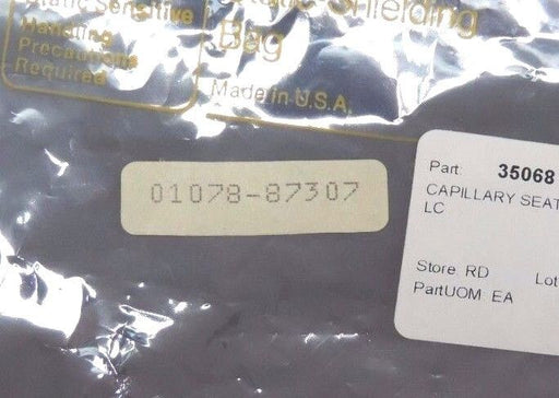 NEW AGILENT TECHNOLOGIES 01078-87307 CAPILLARY SEAT 500UL F/HP 1050 LC
