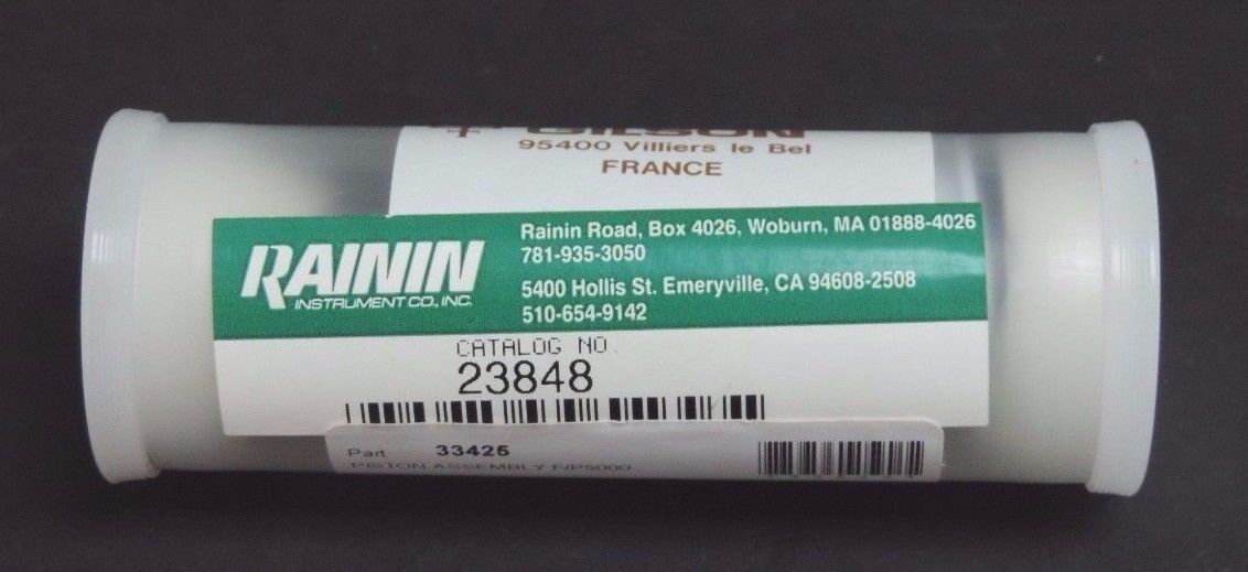 NEW RAININ 23848 PISTON ASSEMBLY FOR P5000