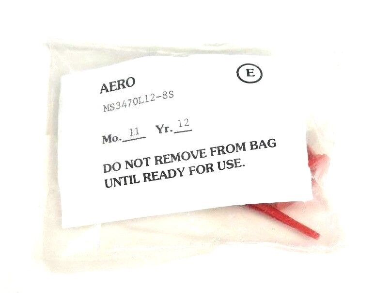 NEW AERO MS3470L12-8S PLUG CIRCULAR CONNECTOR 8-CONTACTS SIZE 12, MS3470L128S