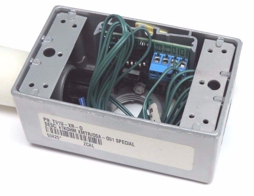 NEW KELE T91U-XR-0 TEMPERATURE TRANSMITTER k1KOHM KMTR/OSA-091 MISSING COVER