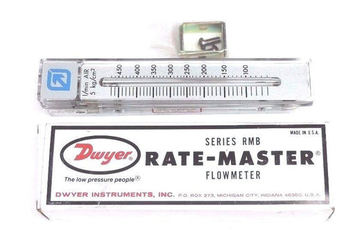 NIB DWYER 57-166098-00 SERIES RMB RATE MASTER FLOWMETER 1/MIN AIR 5 KG/CM 2