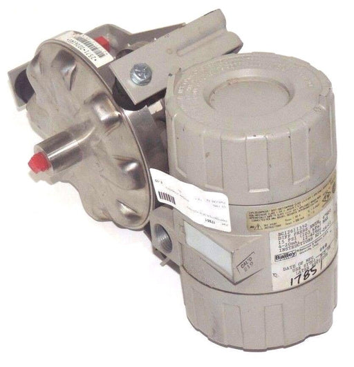 BAILEY BC12611350 DIFF PRESSURE TRANSMITTER 6"H2O W/ 25710006IWG TRANSDUCER 9/39