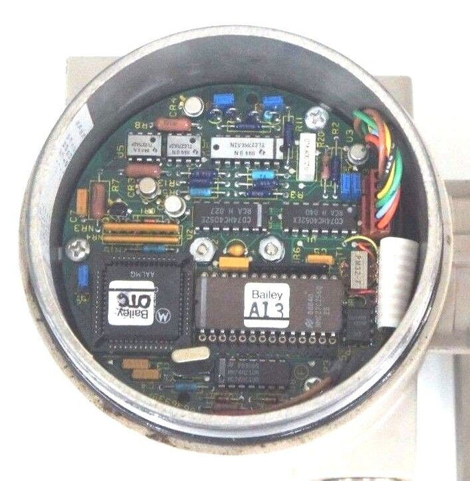 BAILEY BC12611350 DIFF PRESSURE TRANSMITTER 6"H2O W/ 25710006IWG TRANSDUCER 9/39