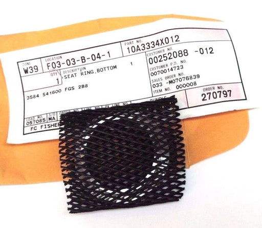 NEW FISHER CONTROLS 10A3334X012 SEAT RING, BOTTOM