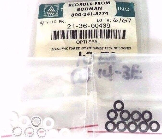 NEW OPTIMIZE TECHNOLOGIES 21-36-00439 OPTI SEALS 213600439 (10-PACK)