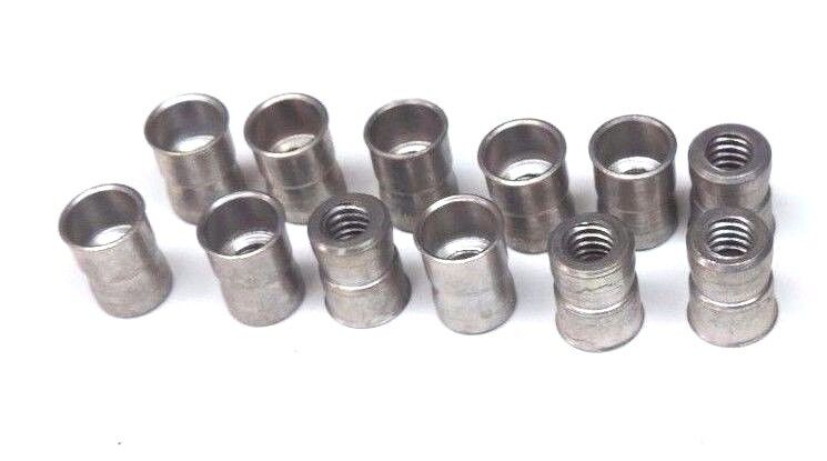 LOT OF 12 NEW GETINGE GROUP 44423 NUTSERT, .25-20, STL, CD