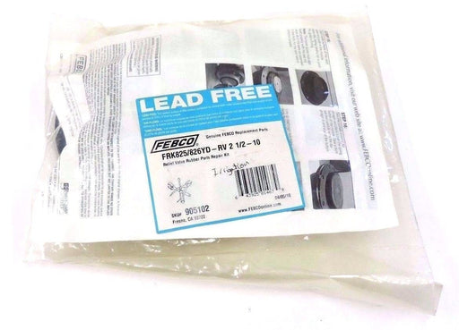NEW FEBCO FRK825/826YD-RV 2-1/2-10" RELIEF VALVE RUBBER PARTS REPAIR KIT 905102