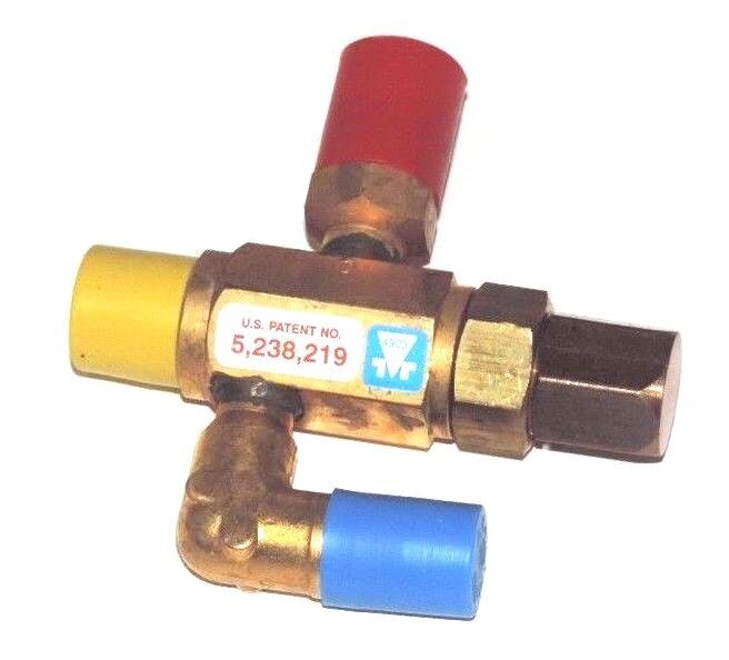 NIB SPORLAN Q BODY - 3X4 THERMOSTATIC EXPANSION VALVE 3/8X1/2 SAE FLARE 168000