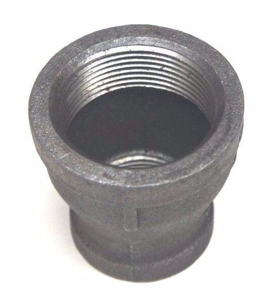 BOX OF 4 NEW MUELLER 521-375HC BLACK REDUCERS 1-1/2" X 1", 521375HC