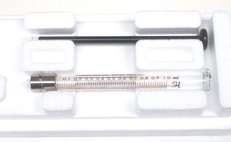 NIB HAMILTON 81327 GASTIGHT SYRINGE 1001TLL, 1.0ML