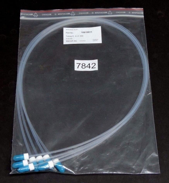 LOT OF 4 NEW TECAN 10619811 TUBING INTERCONNECT 2 X 3 X 800 MM